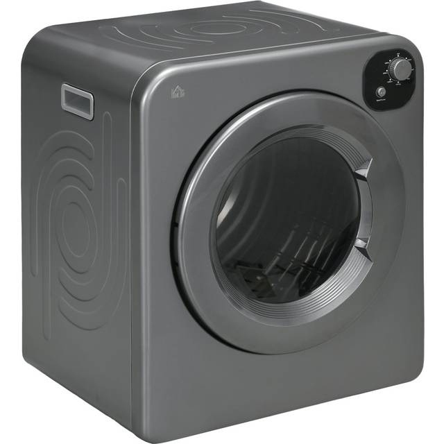 Laundry 6kg Electric Dryer - Grey (70cm H X 59.5cm W X 51cm D)
