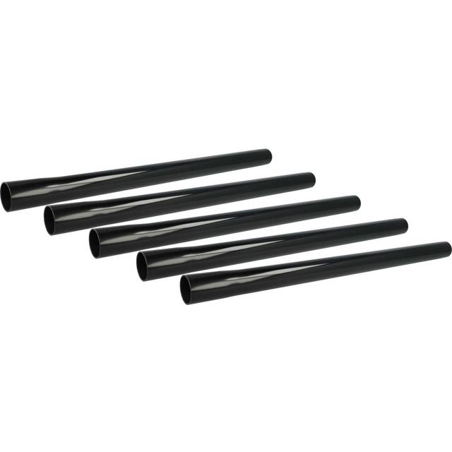 5x Universal Hose compatible with Makita 446, 446LX1, 447, VC2010L, VC2010LX1, 447MX1 Vacuum Cleaner - 32 mm Connection, 50 cm Black - Vhbw