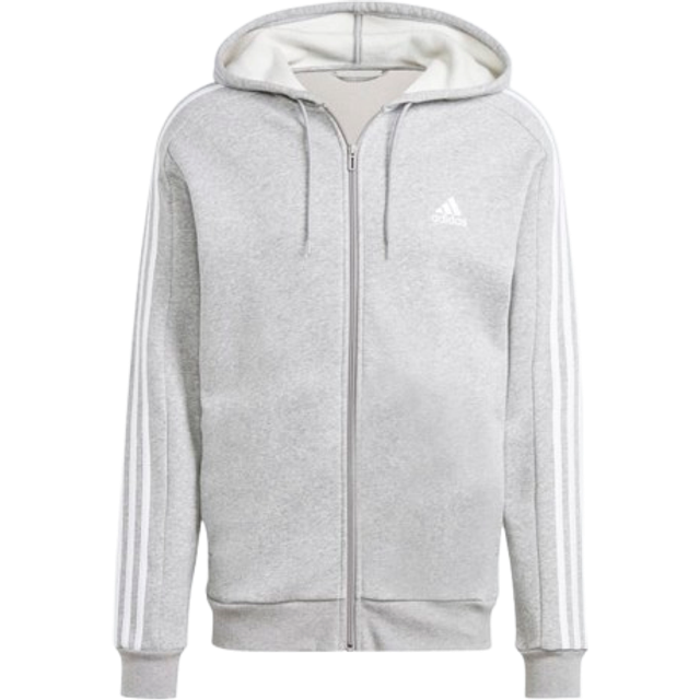 Adidas Essential Fleece 3-Stripes Full Zip, hoodie, herr