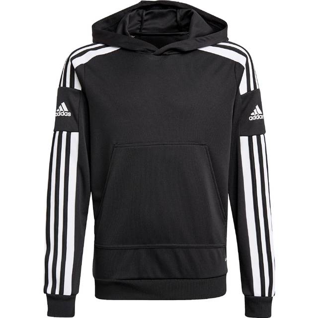 adidas Youth Squad 21 Hoody - Black, Black, Size 7-8 Years - 7-8 YEARS