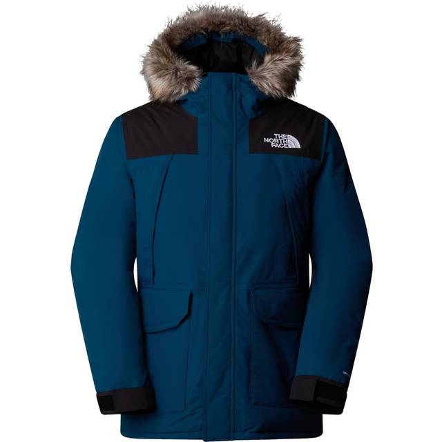 The North Face Mcmurdo Parkas för män, Midnight Petrol/Tnf Bla, XXL