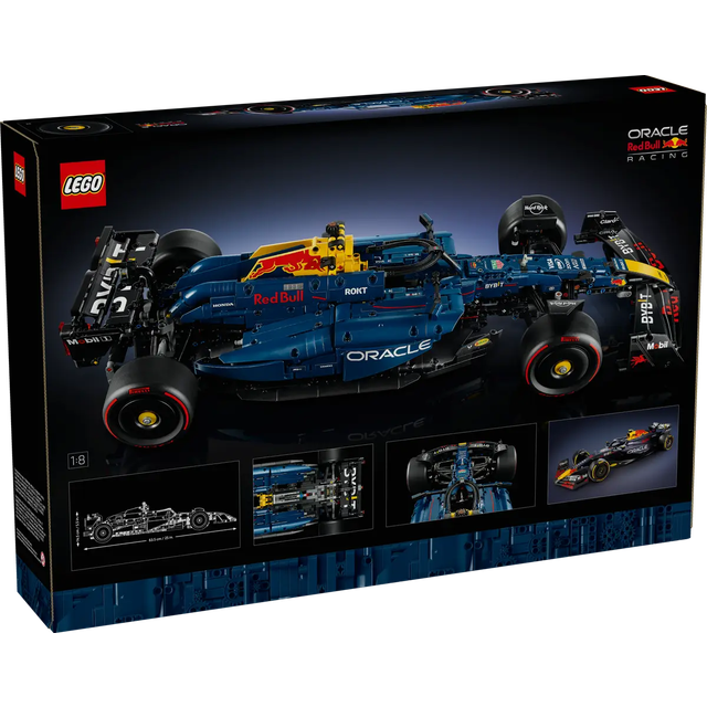 Lego Technic Oracle Red Bull Racing Rb20 F1 Car Set 42206