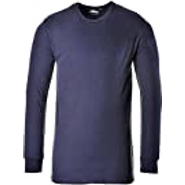 Portwest Thermal Long Sleeve T Shirt Navy L