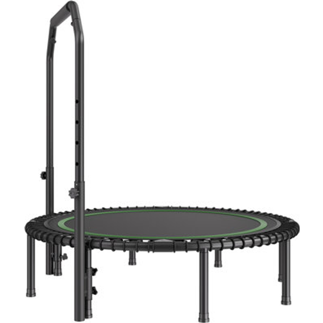 VEVOR Faltbares Mini-Fitness-Trampolin Erwachsene Trainings-Rebounder mit Griff