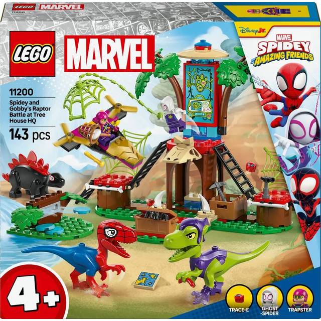 LEGO Marvel 11200 Spidey and Gobby's Raptor Battle at Tree House HQ