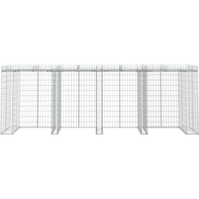 Baasit Metal Bin Store (120cm H X 91cm W X 350cm D)