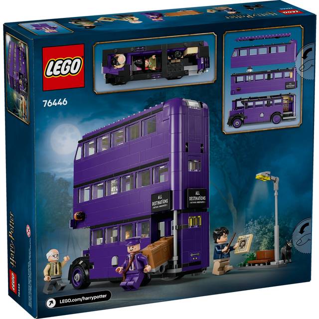 Same As LEGO Harry Potter 76446 Knight Bus & Mini Figures