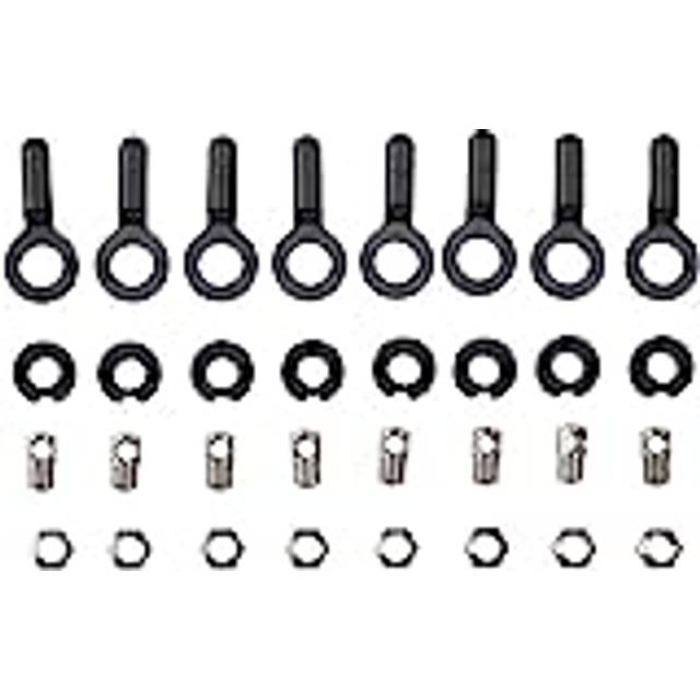 Sks Mudguard - 8X Bolts,nuts & Endcaps for Chromoplastics/Longboar