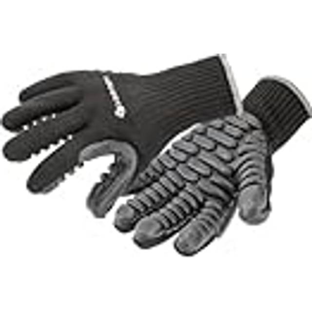 Hogert brol pu-coated anti-vibration protective gloves black 9