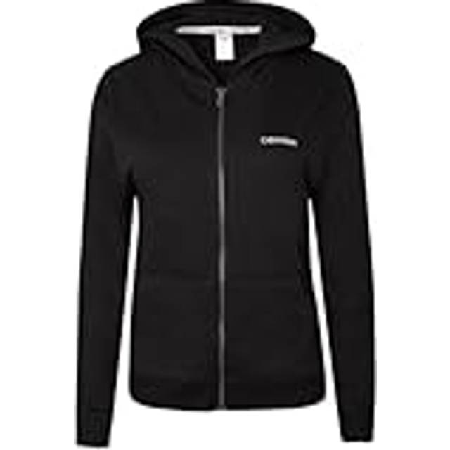Lounge Zip Up Hoodie - Modern Cotton - Calvin Klein - Black - Women - S - Black - S