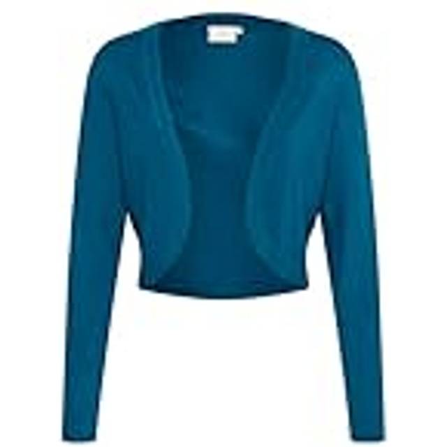 KAFFE Astrid Long Sleeve Bolero Cardigan Top