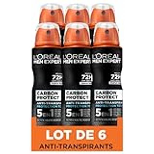L'Oréal Men Expert Carbon protect Deodorant, 150 ml x 6 Stycken