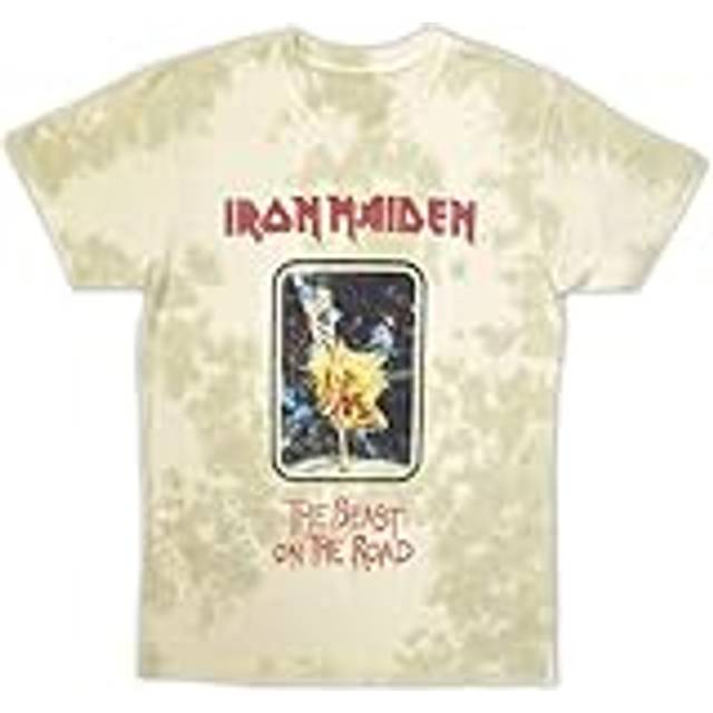 (XXL, Sand) Iron Maiden Beast On The Road T Shirt
