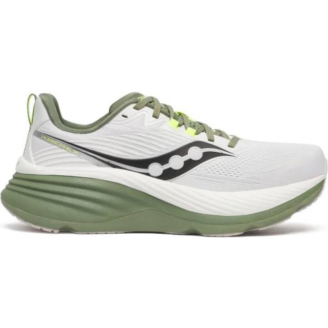 Saucony Men's Hurricane 24 White/olivine, 44