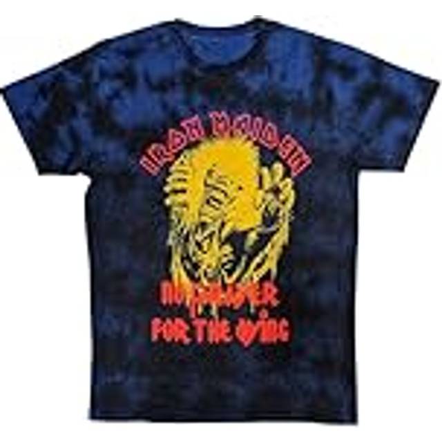 (XL, Navy) Iron Maiden No Prayer For The Dying T Shirt