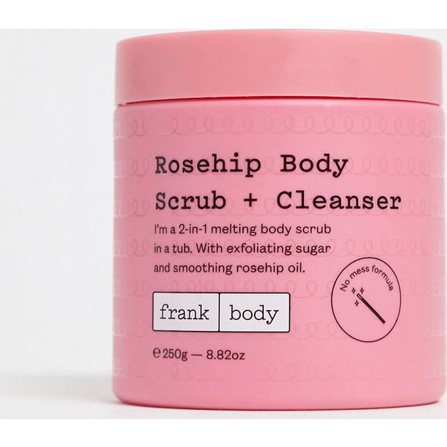 Frank Body – Rosehip Body Scrub & Cleanser, 250g-Ingen färg
