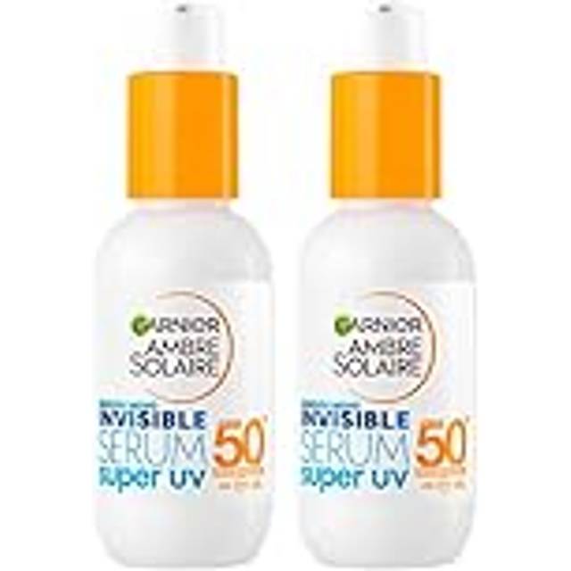 Ambre Solaire Invisible Serum Super UV Face Serum SPF 50+ Very High Sun Protection UVA UVB Formula with Ceramide with Protective Action against Urban