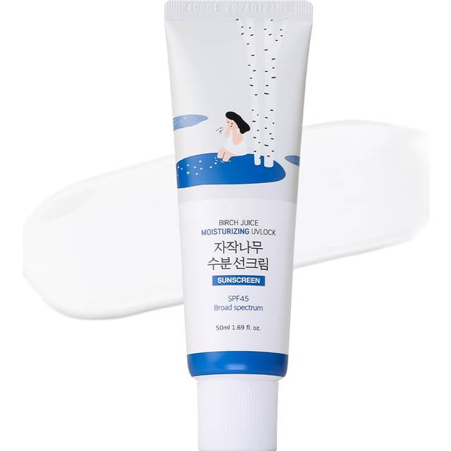 Round Lab, Birch Juice Moisturizing UVLock Sunscreen, SPF 45, 1.69 fl oz (50 ml)