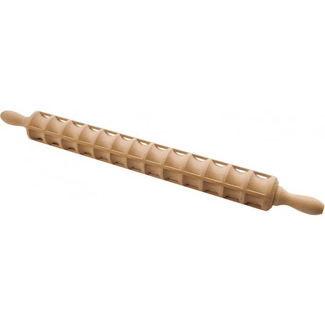 Eppicotispai Beechwood Ravioli Rolling Pin, 40 Raviolis, 23.6-Inch