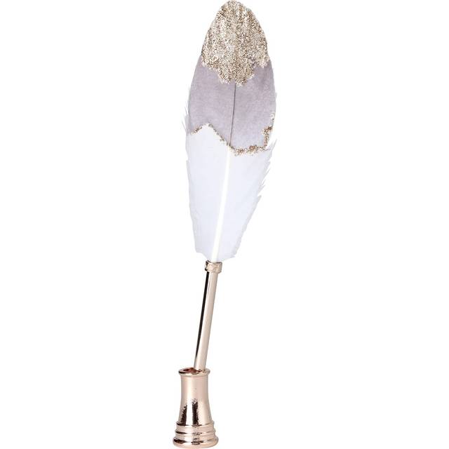 SPICE OF LIFE Feather Quill Pen & Stand Holder Ballpen Set  Office/School Accessories