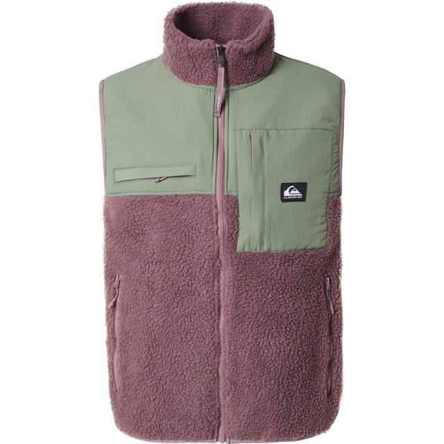 Shallow Water - Zip-Up Fleece Vest for Men