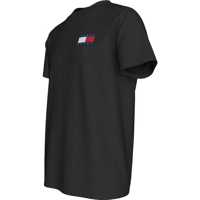 Slim Fit Flag T-Shirt - Black - M