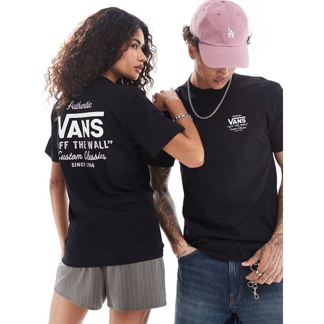 Vans Men's Holder Street Classic T-Shirt - Black, Black, Size Xs, Men - XS