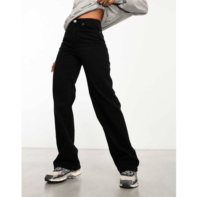 Vero Moda - Jeans vmTessa HR Wide Jeans RA118 - Svart