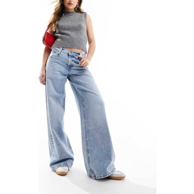 LEVI'S 94 Baggy Wide Jeans - Blue - Womens - 30