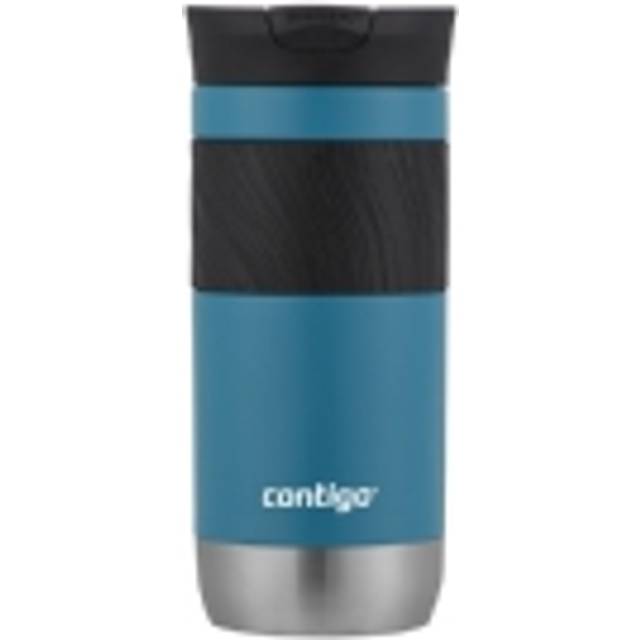 Contigo Byron 2.0 termomugg, isolerad mugg i rostfritt stål, Snapseal-stängning, för dig i farten, 100% läcksäker, locket kan diskas i maskin, BPA-fri, håller drycken varm upp till 6 timmar, 470 ml.