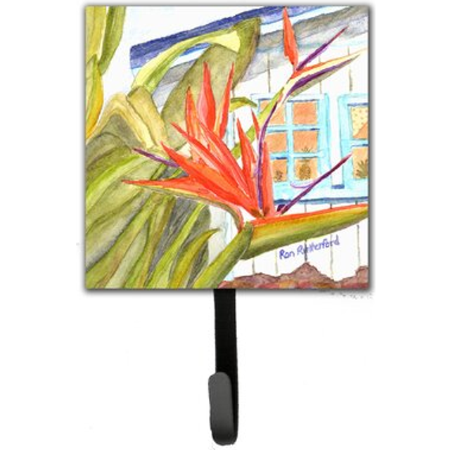 """""Caroline's Treasures RDR2005SH4 Flower-Bird of Paradise Leash or Key Holder  Small  Multicolor"""""