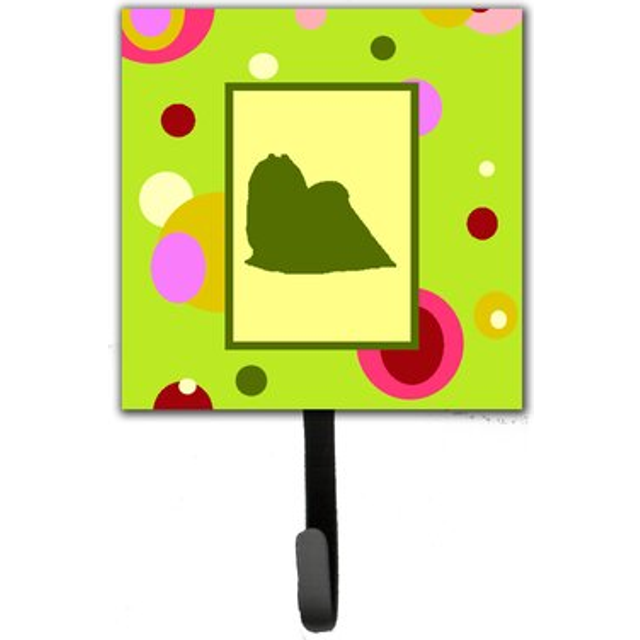 """""Caroline's Treasures CK1141SH4 Maltese Leash Holder or Key Hook  Small  Multicolor"""""