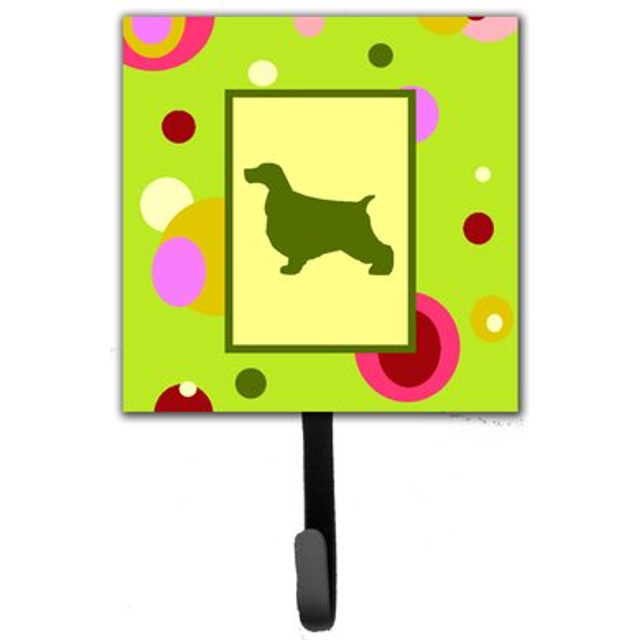 """""Caroline's Treasures CK1026SH4 Cocker Spaniel Leash Holder or Key Hook  Small  Multicolor"""""