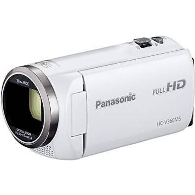 Panasonic hd video camera v360ms 16gb hc-v360ms-w white from japan