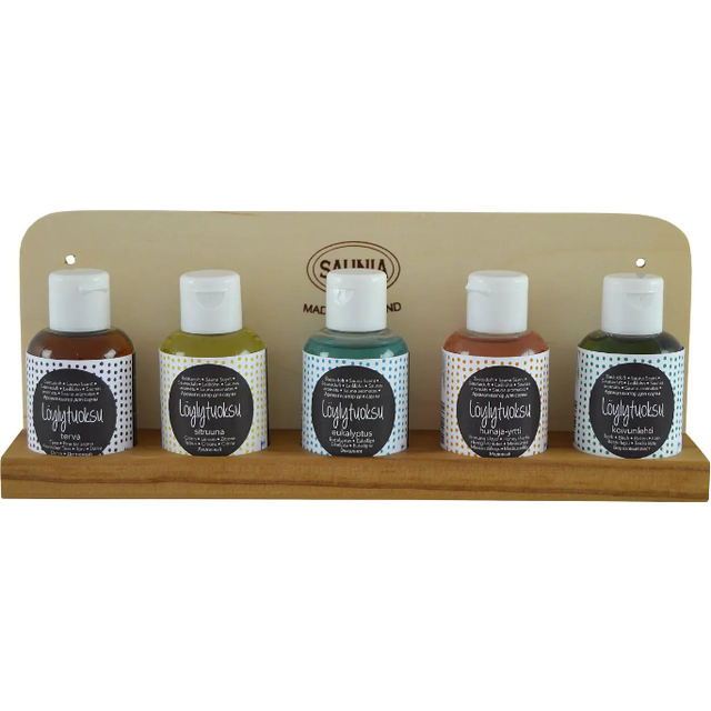 Bastudoft Saunia Presentset 5X50Ml