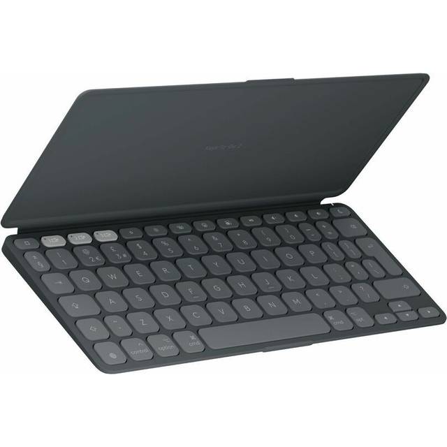 Logitech Keys-To-Go 2 – tangentbord för iPad in Grafitgrå, US International (Qwerty)