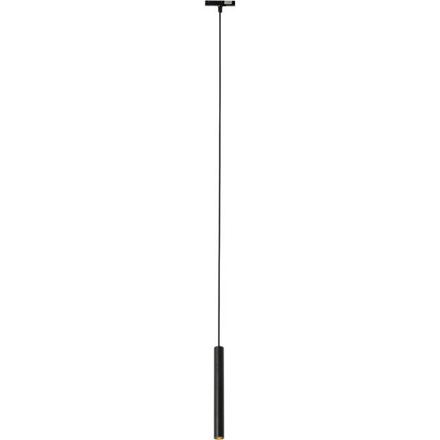 Modern Black Pendant Light for 1-Phase Track System - Slimline Keno