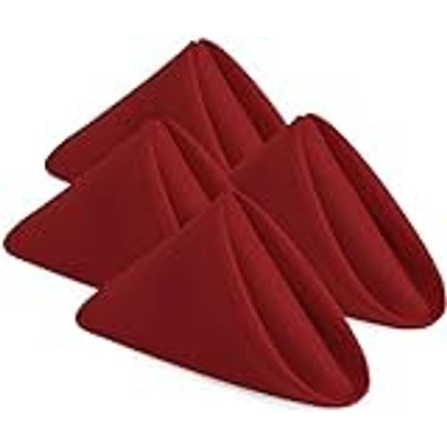 Caroline 15 Dinner Napkins Red