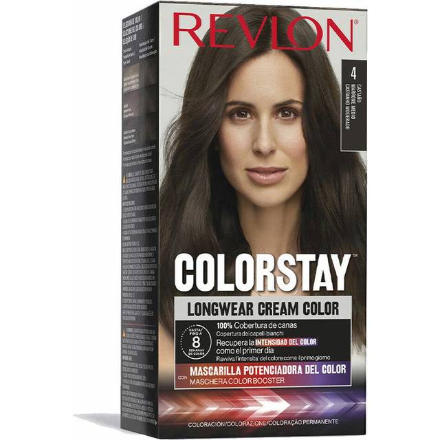 Revlon ColorStay 4 Dark Brown Longwear Cream Colour Permanent Hair Colour