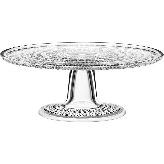 iittala - Kastehelmi Pie Plate Ø 24cm - transparent/Handwäsche (9.1 x 24.0 x 24.0 x &#8960;24.0cm)