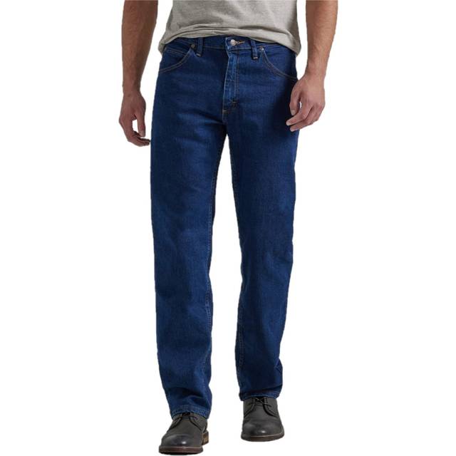 Wrangler Authentics Men's Classic 5-Pocket Regular Fit Jean  Dark Indigo Flex  36W x 30L