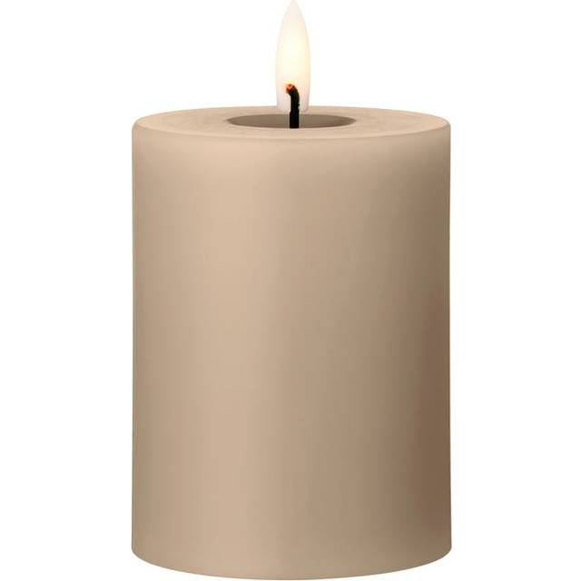 ester & erik ester & erik blockljus LED 18 Nougat Note, 10 cm - Beige