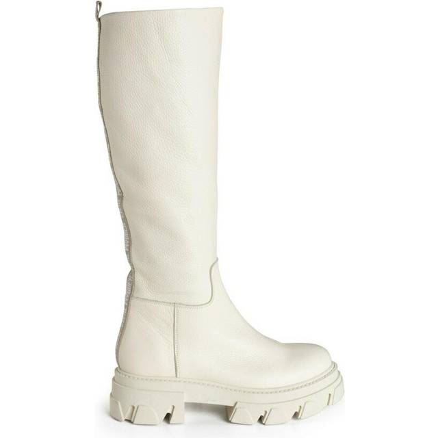 Steve Madden Mana Knee Boots in Beige