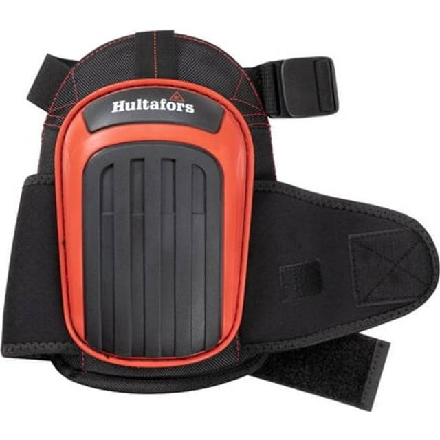 CLC 2030430 23.6 x 22 in. Hultafors Work Gear Cushion Cap Knee Pads, Black & Red