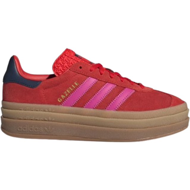 Sneakers adidas Gazelle Bold W Red/ Semi Lucid Fuchsia/ Night Indigo EUR 35 1/2 (35 1/2)