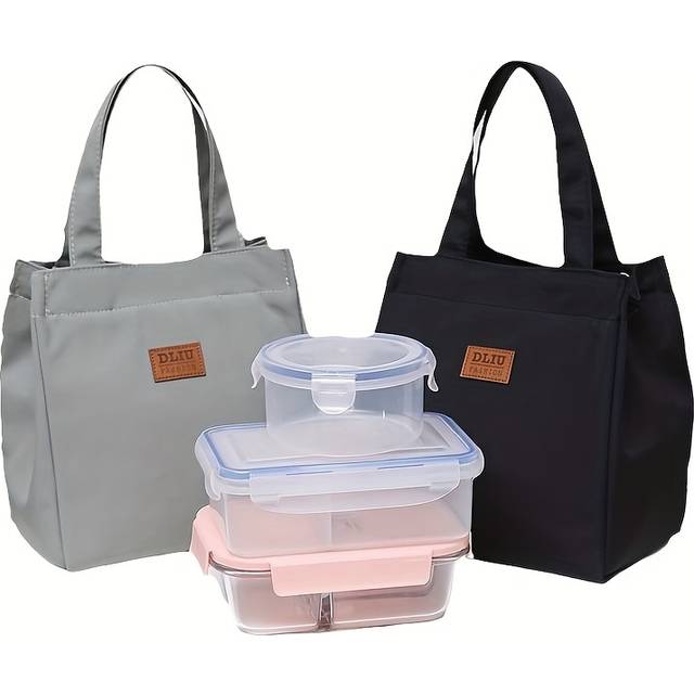 TEMU Of Handbag, Large Capacity, Preferred Storage, Thick Zipper, Non-food Contact, Suitable For Studying, Working, Traveling, Back To