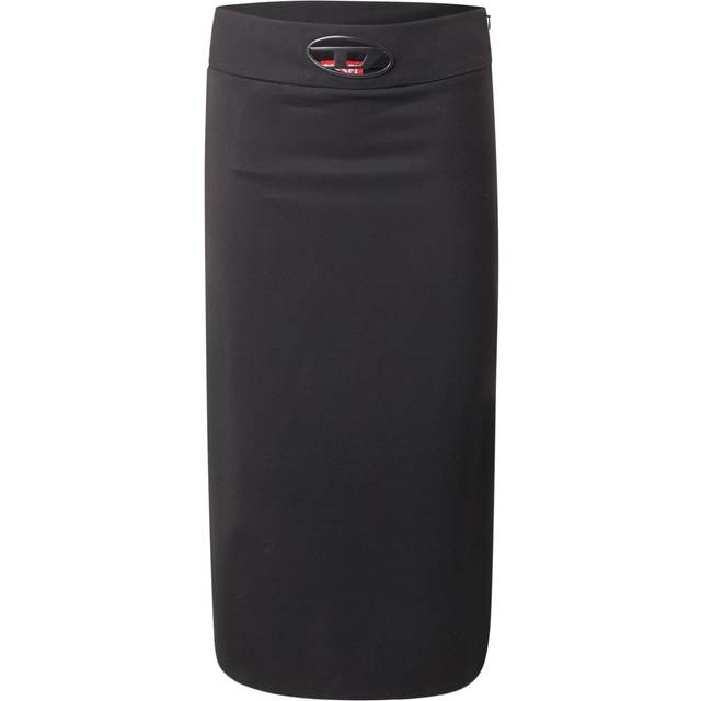Diesel - Jupe midi trapèze - Jupes - Femme - Noir - 36