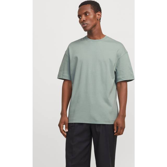 Jack & Jones – Grön t-shirt i oversize-Grön/a