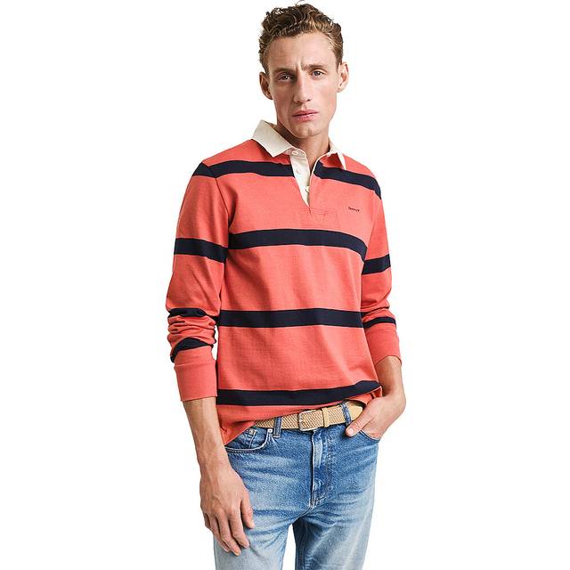 GANT Men Yarn-Dyed Striped Heavy Rugger (XL)