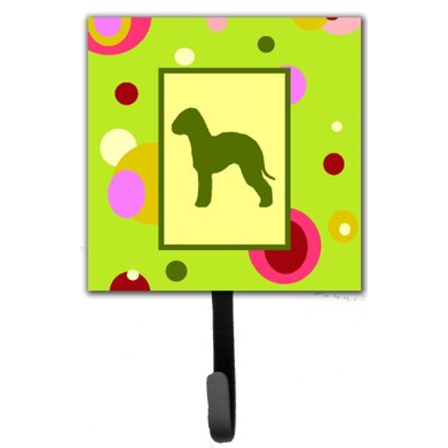 """""Caroline's Treasures CK1013SH4 Bedlington Terrier Leash Holder or Key Hook  Small  Multicolor"""""